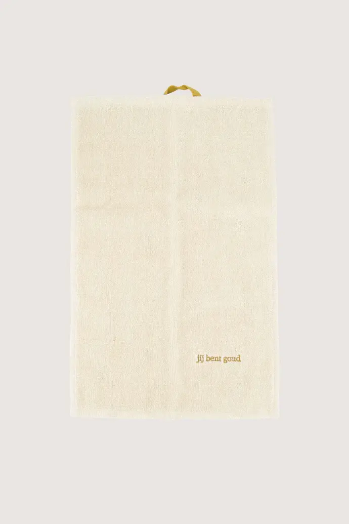 ZUSSS ZUSSS GASTENDOEKJE JIJ BENT GOUD ZAND