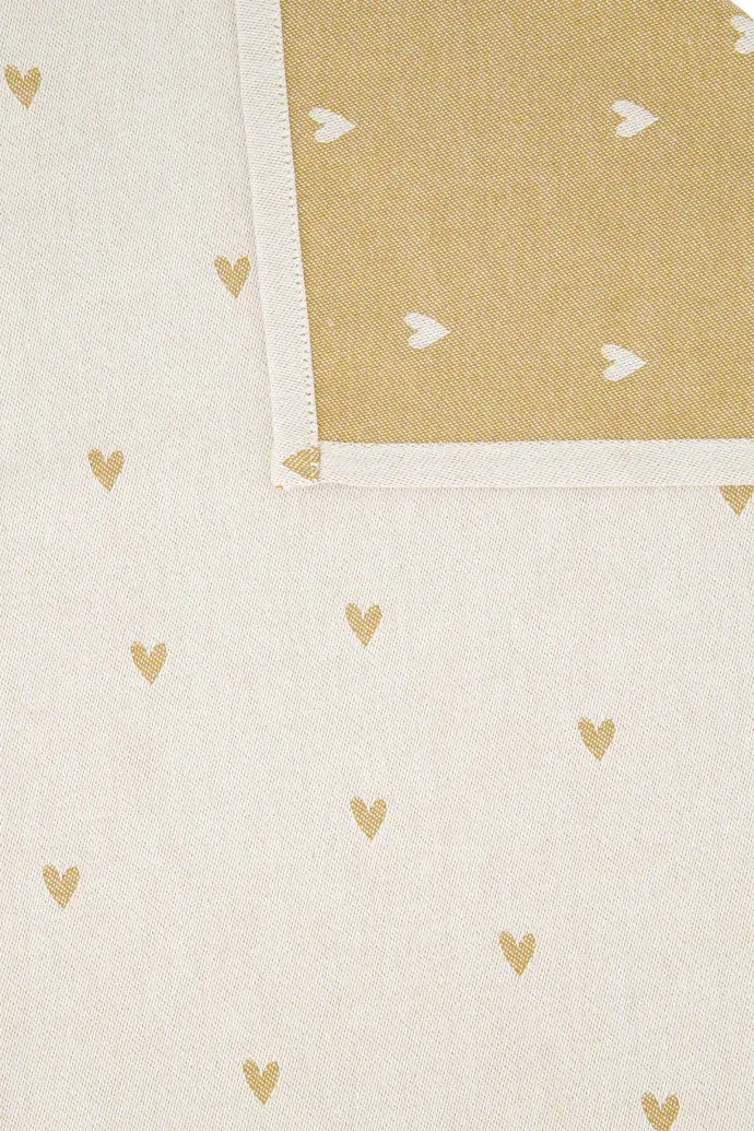 ZUSSS ZUSSS KEUKENSET HARTJES KEUKEN VOL LIEFDE WIT / OKER