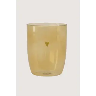 ZUSSS ZUSSS DRINKGLAS HARTJE OKER