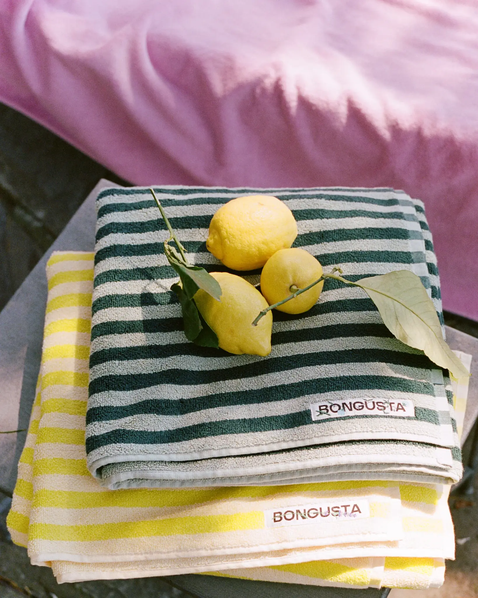 BONGUSTA BONGUSTA NARAM BATH TOWEL SEA FOAM & DEEP TEAL 70X140 CM