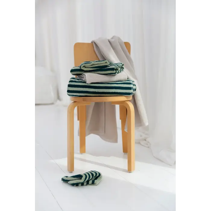 BONGUSTA BONGUSTA NARAM BATH TOWEL SEA FOAM & DEEP TEAL 70X140 CM