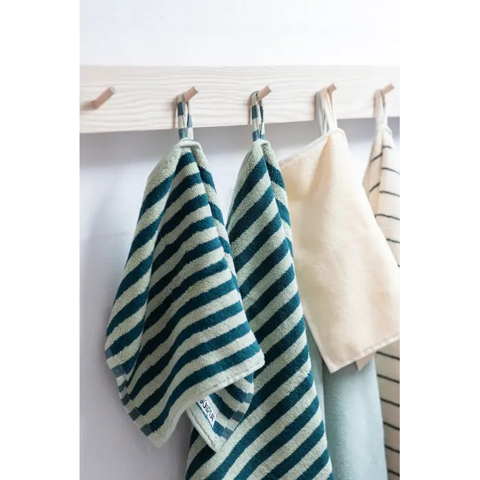 BONGUSTA BONGUSTA NARAM BATH TOWEL SEA FOAM & DEEP TEAL 70X140 CM