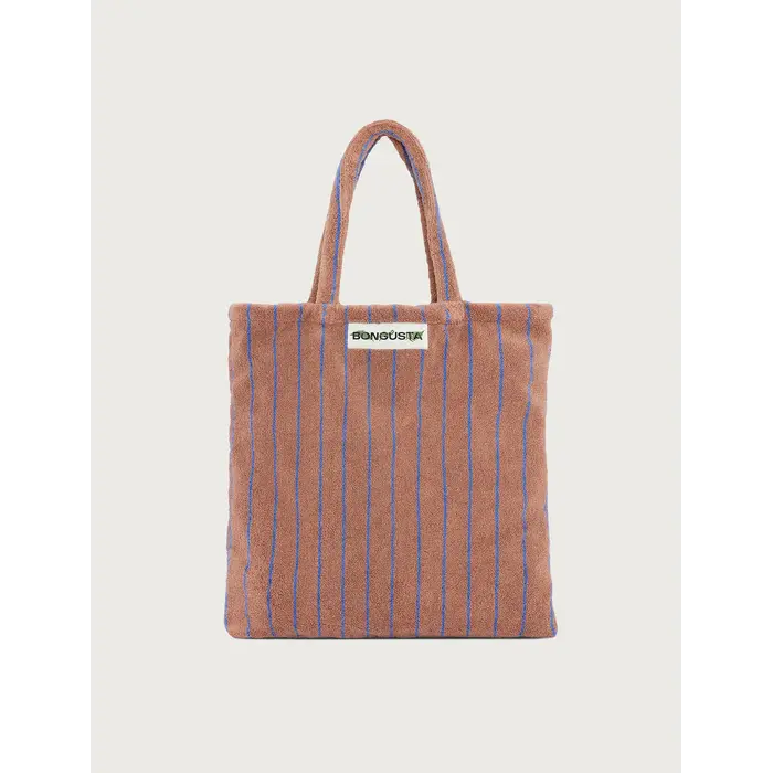 BONGUSTA BONGUSTA TOTEBAG CAMEL&ULTRAMARINE