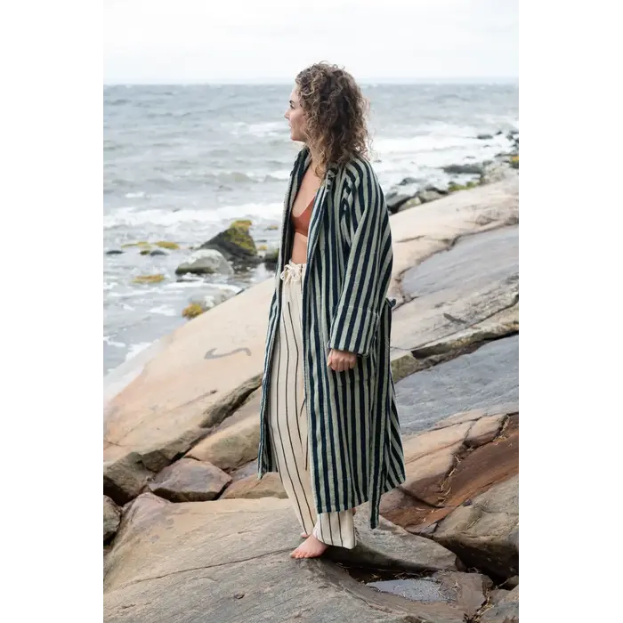 BONGUSTA BONGUSTA BATHROBE DEEP TEAL S/M