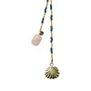 BS ENTIRE ROSE QUARTZ NECKLACE (SCHELP)