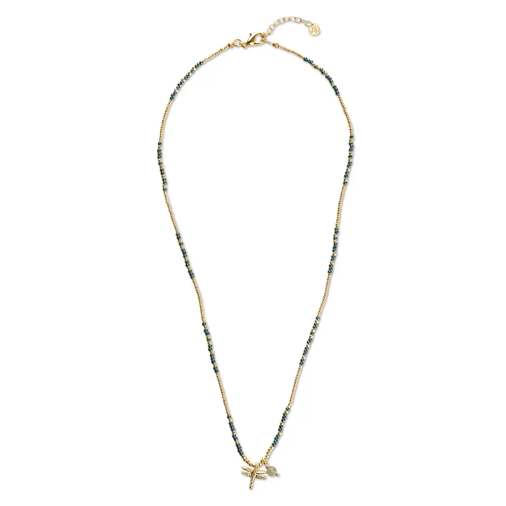 A BEAUTIFUL STORY BS HONORED LABRADORITE NECKLACE