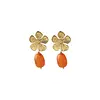 BS MEADOW CARNELIAN EARRINGS