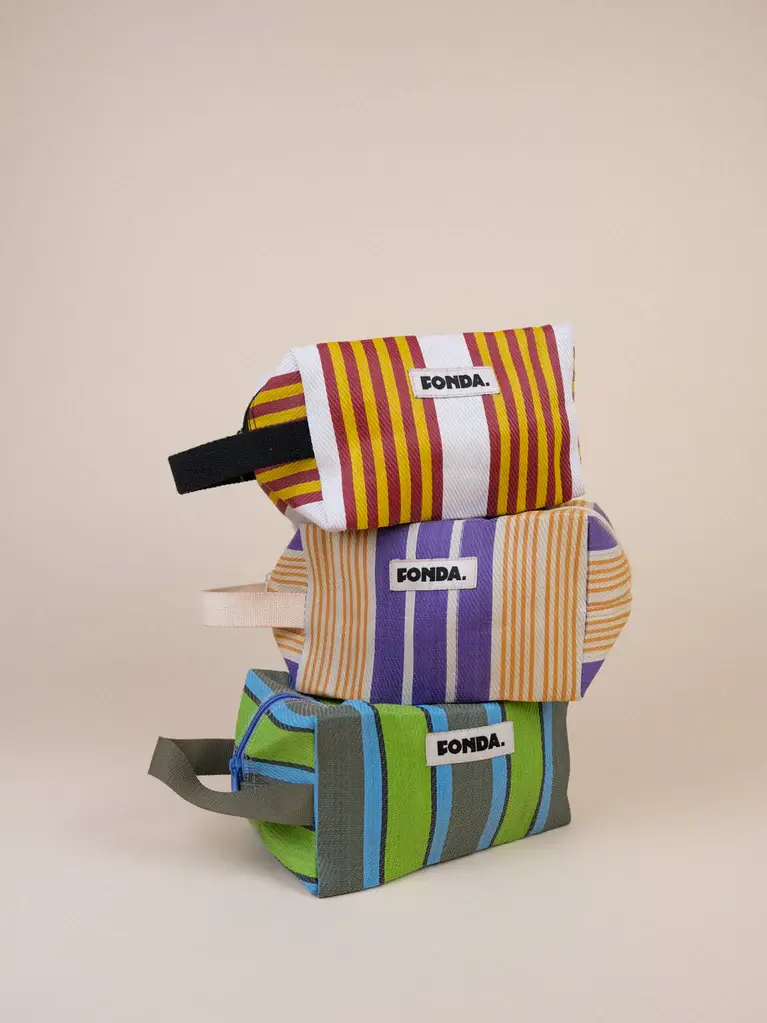 FONDA FONDA TOILET TROUSSE 004 (BLAUW - ORANJE)