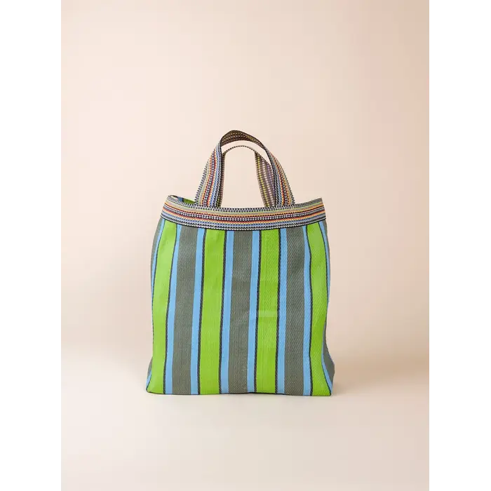 FONDA FONDA LUNCH BAG 008 (GROEN - BLAUW)