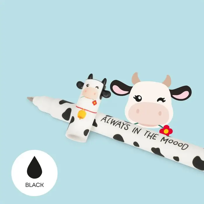 LEGAMI LEGAMI FARM SWEET FARM SET OF 4 ERASABLE GEL PENS (COW, PIGGY, DONKEY, ROOSTER)