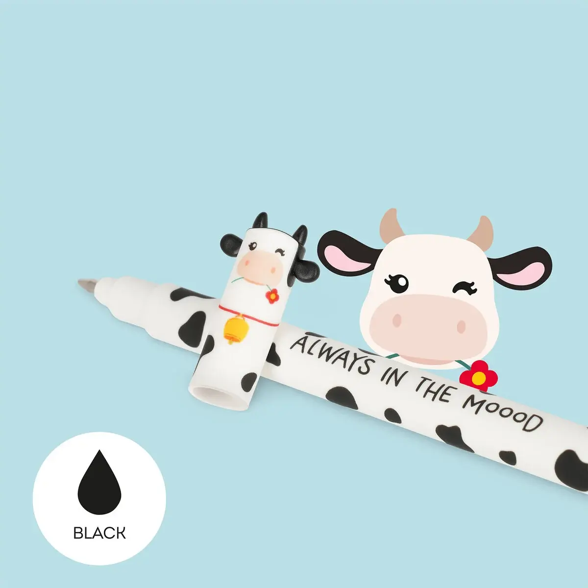 LEGAMI LEGAMI FARM SWEET FARM SET OF 4 ERASABLE GEL PENS (COW, PIGGY, DONKEY, ROOSTER)