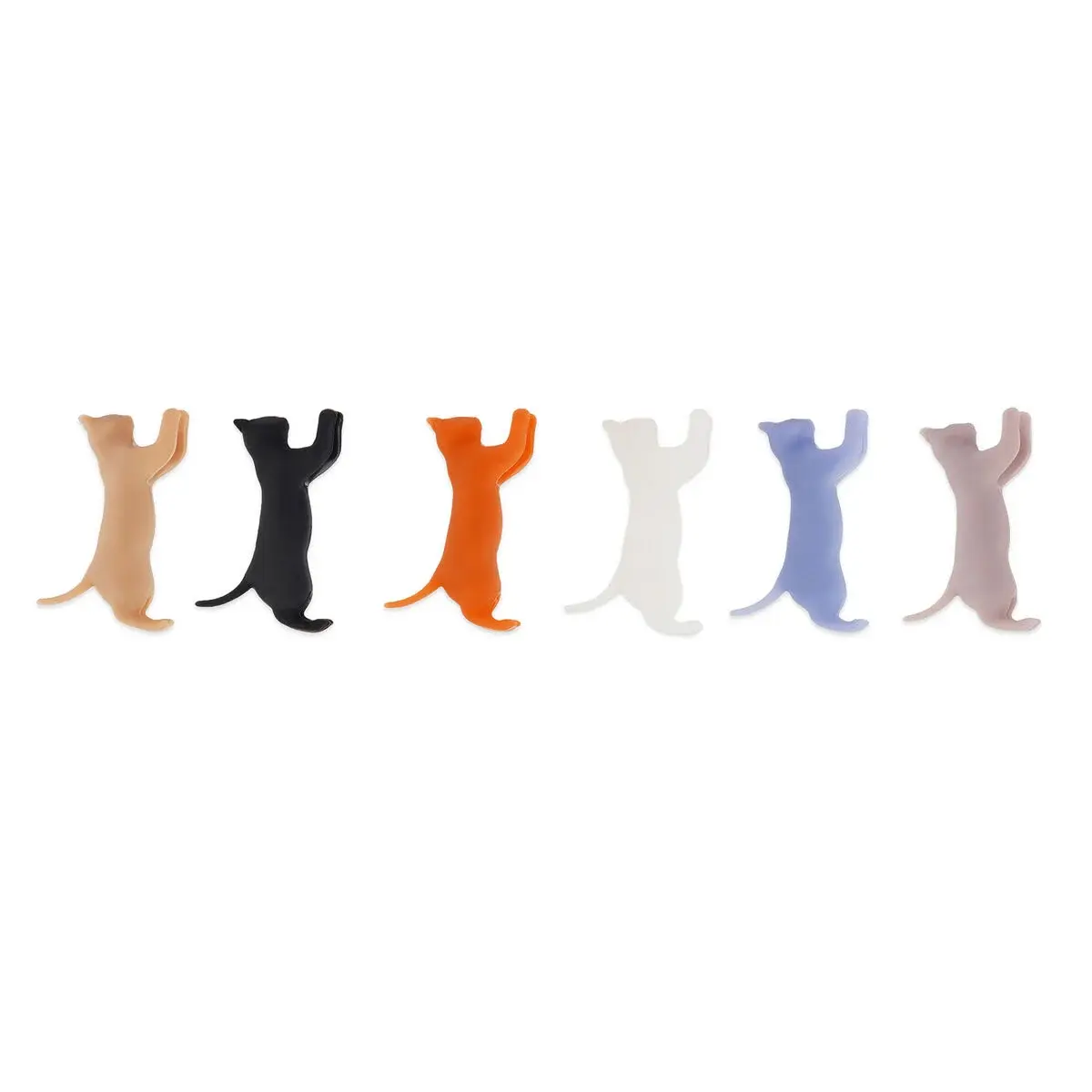 LEGAMI LEGAMI MEOW SET OF 6 DRINK MARKERS KITTY