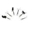 LEGAMI MEOW  SET OF 6 APERITIF FORKS KITTY