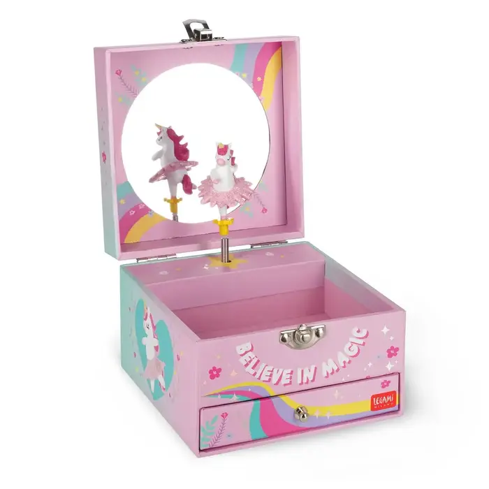 LEGAMI LEGAMI MUSIC JEWELLERY BOX UNICORN