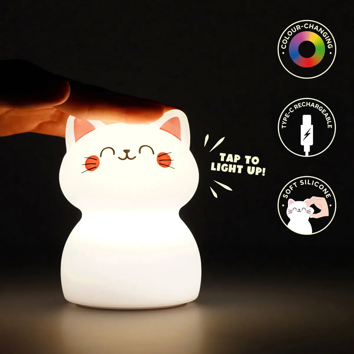LEGAMI LEGAMI SOFT DREAMS NIGHT LIGHT KITTY