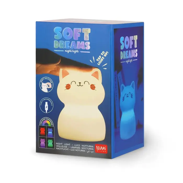 LEGAMI LEGAMI SOFT DREAMS NIGHT LIGHT KITTY