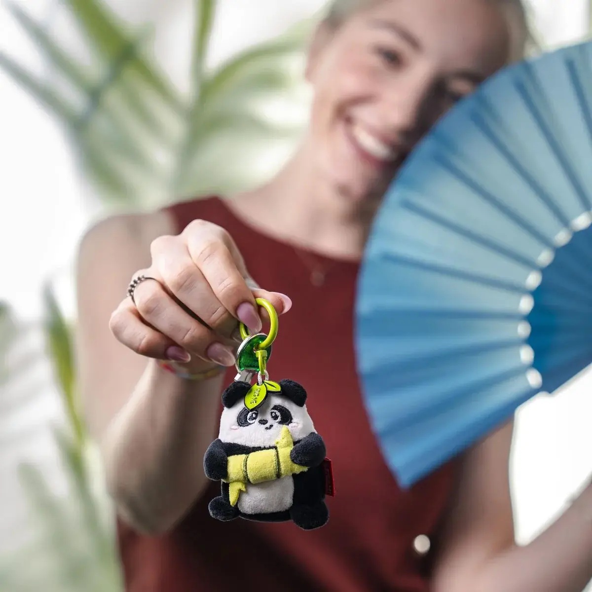 LEGAMI LEGAMI SUPER SOFT PLUSH KEY RING PANDA