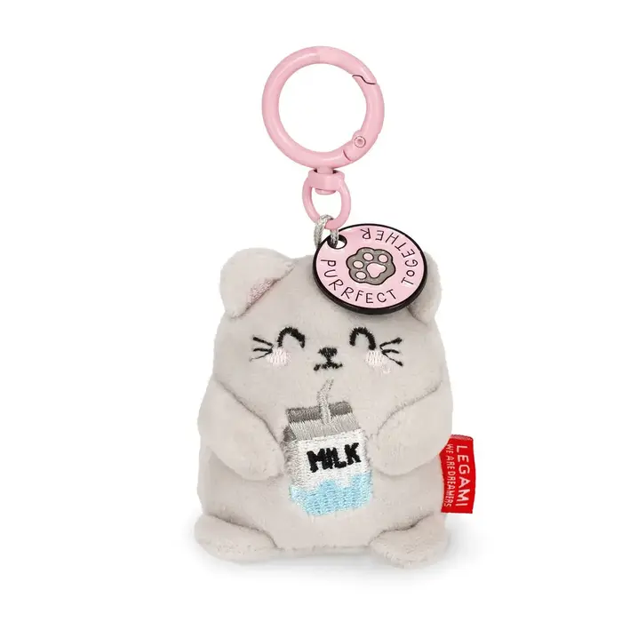 LEGAMI LEGAMI SUPER SOFT PLUSH KEY RING KITTY