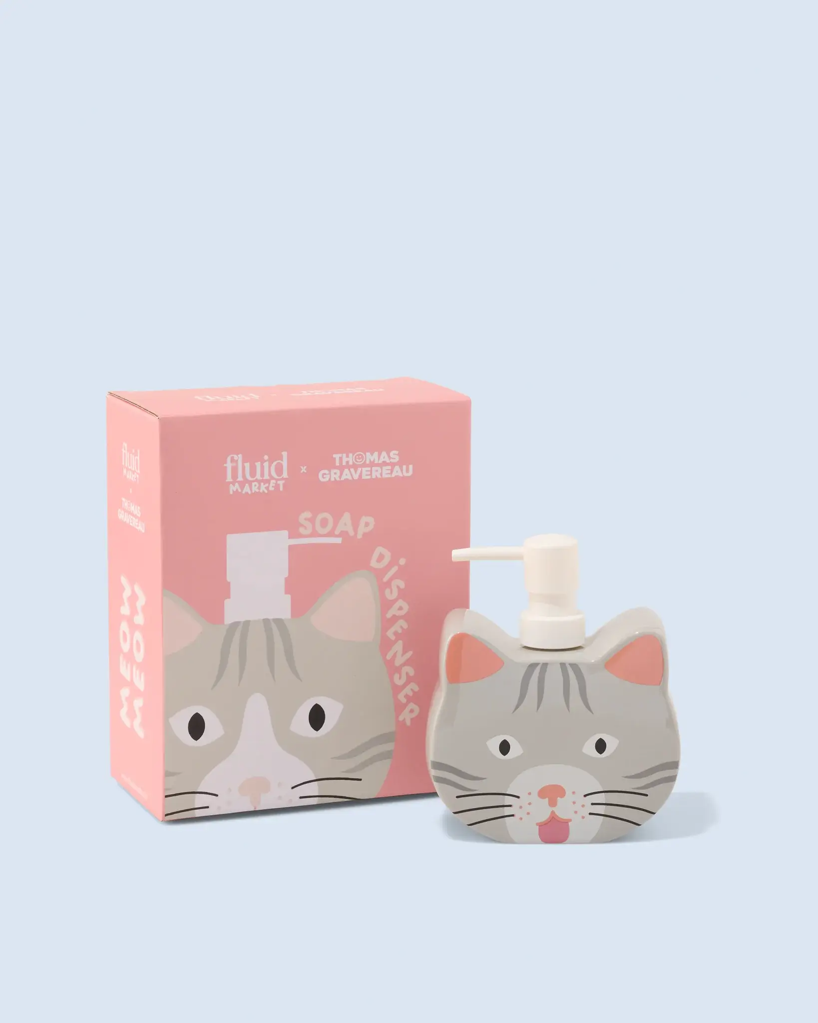 FLUID MARKET FLUID MARKET DISTRIBUTEUR DE SAVON CHAT