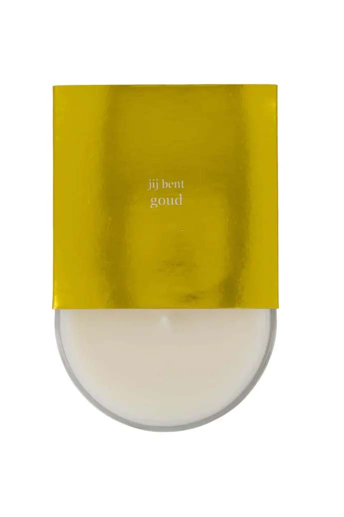 ZUSSS ZUSSS GEURKAARS IN WIKKEL JIJ BENT GOUD WIT / GOUD