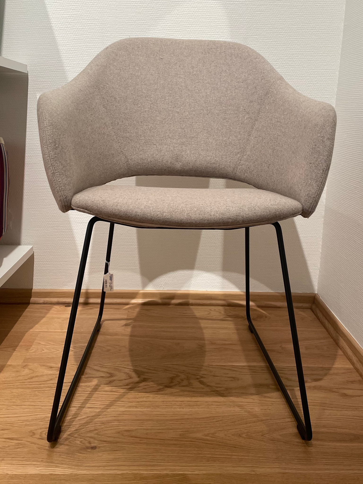 UNIT 14 UNIT 14 DINING CHAIR MONA - WOLLY 2151 BEIGE - SLIDE