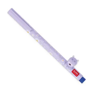 LEGAMI LEGAMI LOVELY FRIENDS GEL PEN WITH ANIMAL DECORATION HIPPO