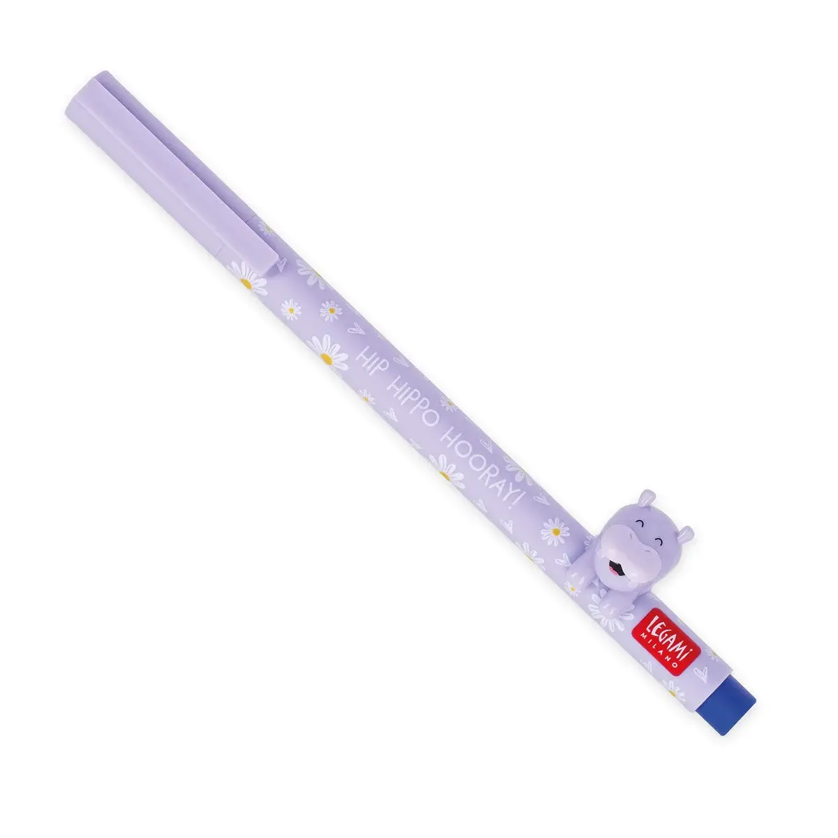 LEGAMI LEGAMI LOVELY FRIENDS GEL PEN WITH ANIMAL DECORATION HIPPO