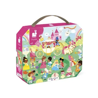 JANOD JANOD PUZZEL  PRINSESSEN 4+