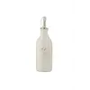ZUSSS OLIE/AZIJN FLES KERAMIEK OPEN HARTJE WIT/GOUD
