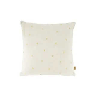 ZUSSS ZUSSS KUSSEN HARTJES 45X45CM ZAND / GOUD