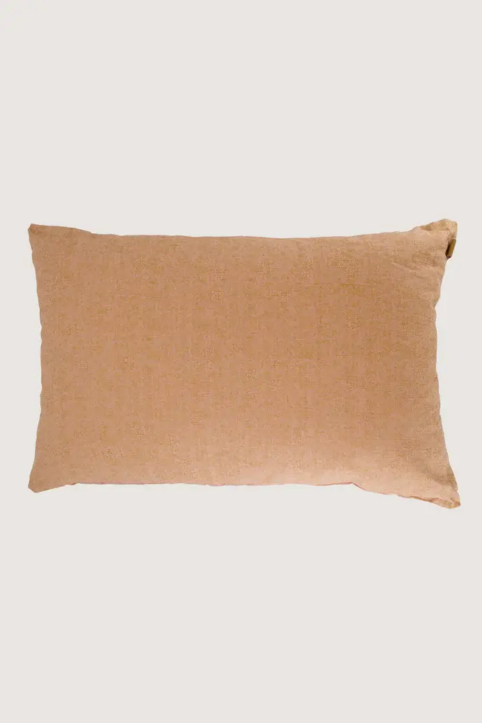 ZUSSS ZUSSS KUSSEN STREEP KATOEN/VELVET 60X40CM ROZE