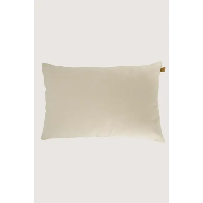 ZUSSS ZUSSS KUSSEN STREEP KATOEN/VELVET 60X40CM ZAND