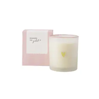 ZUSSS ZUSSS GEURKAARS GLAS IN DOOSJE MOMENTJE VAN GELUK WIT / GOUD / ROZE