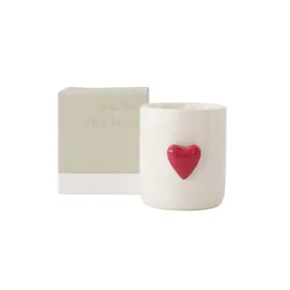 ZUSSS ZUSSS GEURKAARS KERAMIEK HART IN DOOSJE YOU'RE THE BEST WIT / LICHTGROEN / FUCHSIA