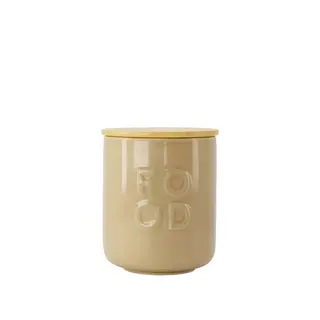 ZUSSS ZUSSS VOORRAADPOT KERAMIEK MET DEKSEL FOOD ZAND