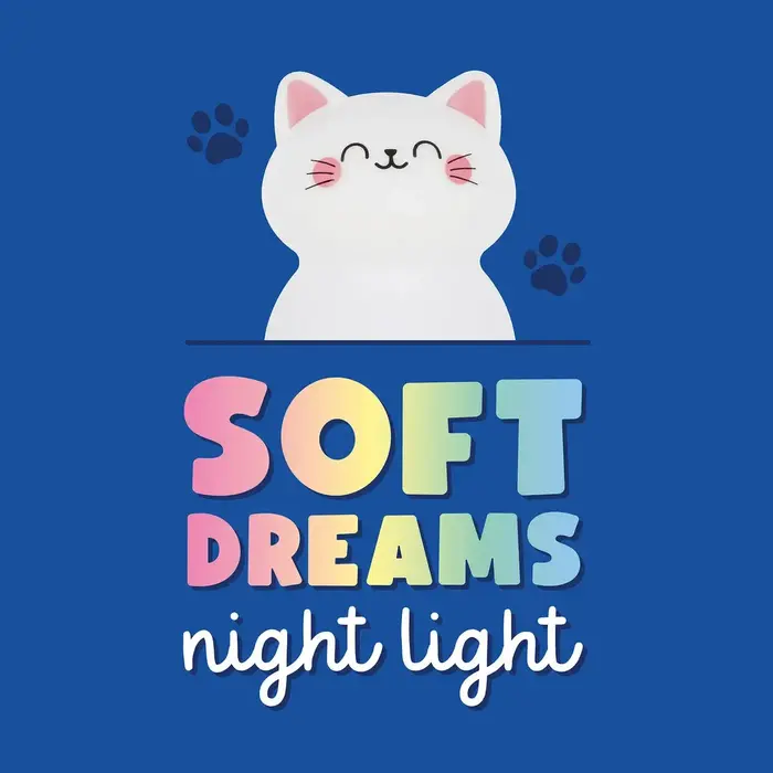 LEGAMI LEGAMI SOFT DREAMS NIGHT LIGHT KITTY