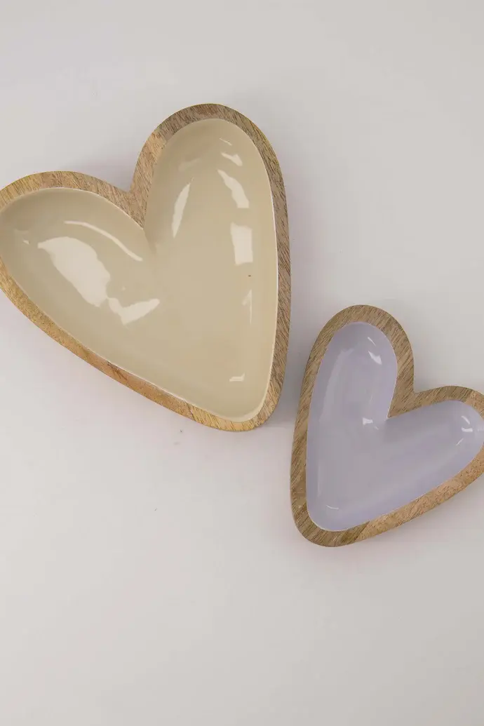 ZUSSS ZUSSS HOUTEN KOM HARTJE BLAUW