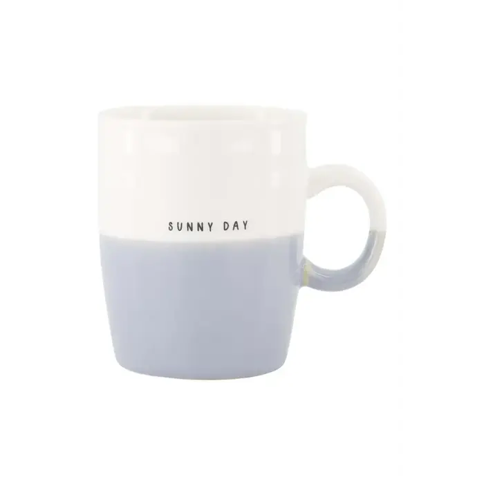 ZUSSS ZUSSS THEEMOK SUNNY DAY WIT / LICHTBLAUW