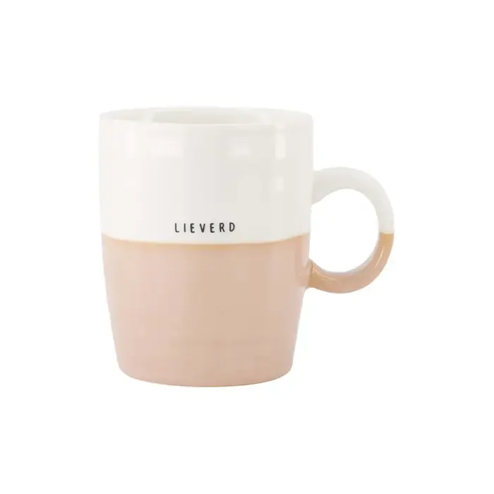 ZUSSS ZUSSS THEEMOK LIEVERD WIT / ROZE