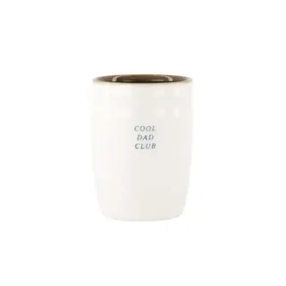 ZUSSS ZUSSS KOFFIEMOK COOL DAD CLUB WIT / BRUIN