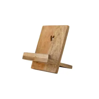 ZUSSS ZUSSS BOEKENSTANDAARD HOUT HARTJE NATUREL