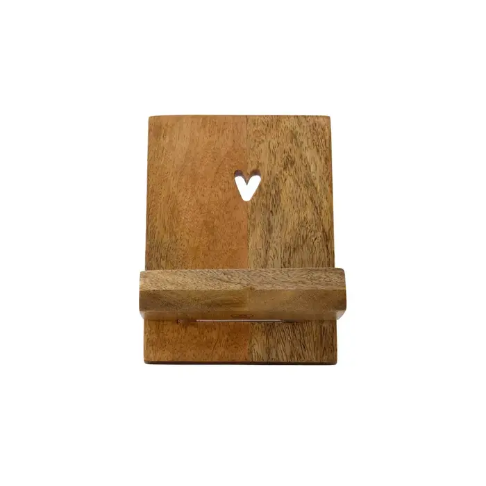 ZUSSS ZUSSS BOEKENSTANDAARD HOUT HARTJE NATUREL