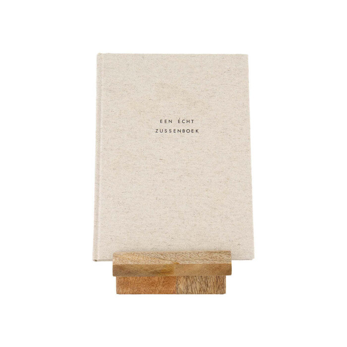 ZUSSS ZUSSS BOEKENSTANDAARD HOUT HARTJE NATUREL