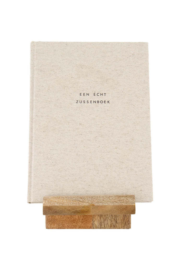 ZUSSS ZUSSS BOEKENSTANDAARD HOUT HARTJE NATUREL