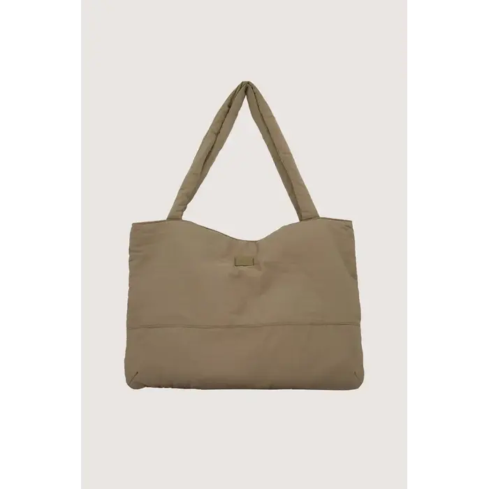 ZUSSS ZUSSS NYLON SHOPPER BULKY SOFT SAND