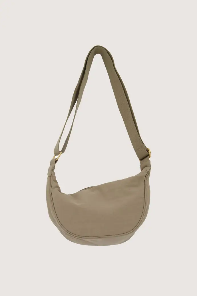 ZUSSS ZUSSS NYLON FANNY PACK SOFT SAND