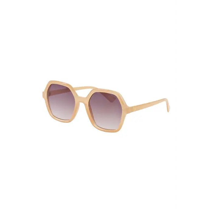 ZUSSS ZUSSS ZONNEBRIL  HOEKIG GROOT INCL. BRILLLENKOKER IVOOR