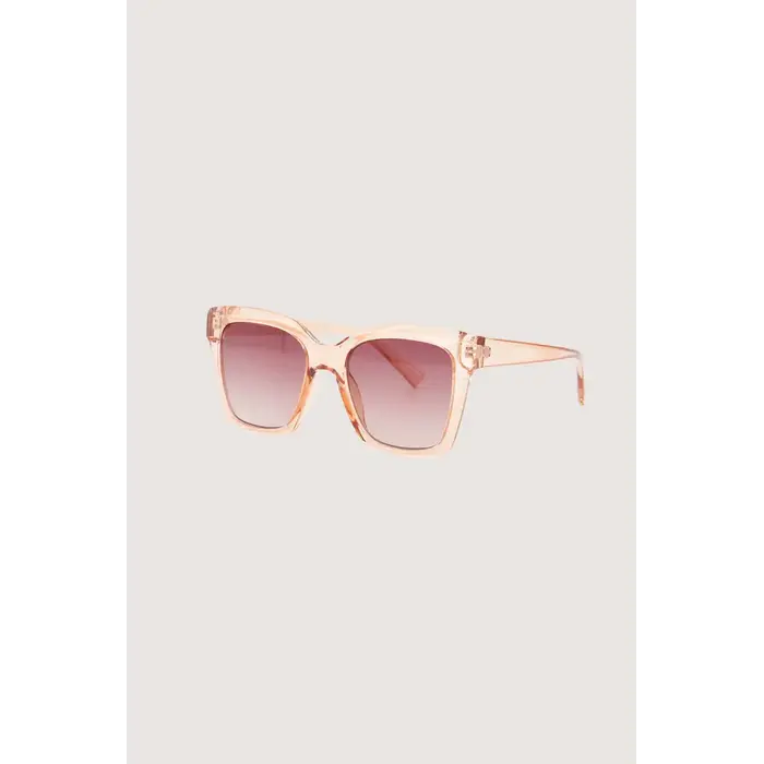 ZUSSS ZUSSS ZONNEBRIL  VROUWELIJK GEKLEURD INCL. BRILLLENKOKER LIGHT PINK
