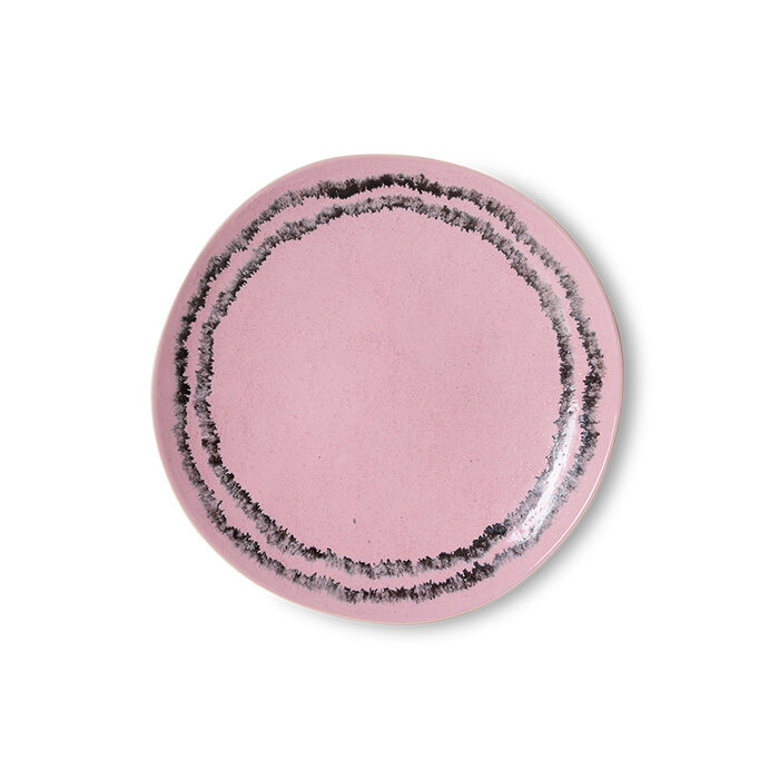 HK LIVING 70S CERAMICS SIDE PLATE BUBBLE