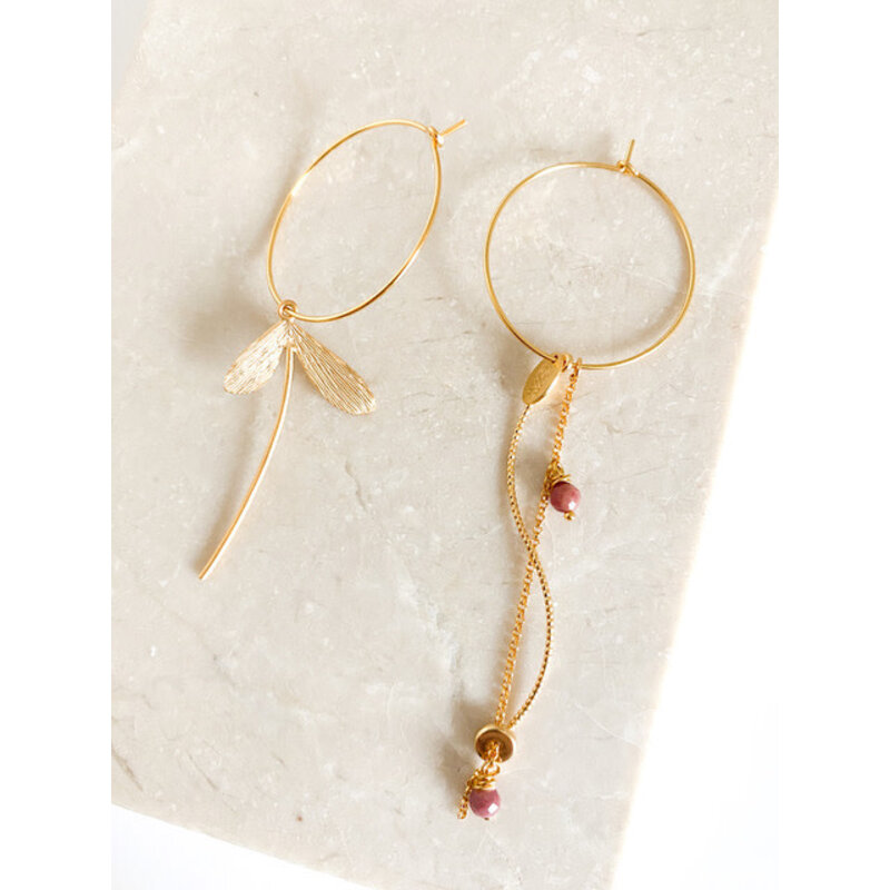 MURIELLE PERROTTI PERROTTI LIBIE GOLD PINK